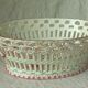 BASKET IN FAIENCE OPENWORK KELLER AND GUERIN LUNEVILLE