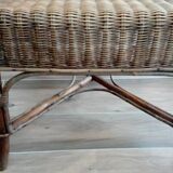 Rattan wicker garden salon rattan year 60