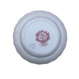 6 English dessert plates