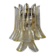 Wall lamp La Murrina with pendant sheets of Murano glass