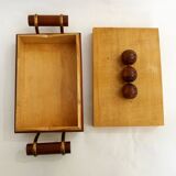 Large Art Deco wooden box