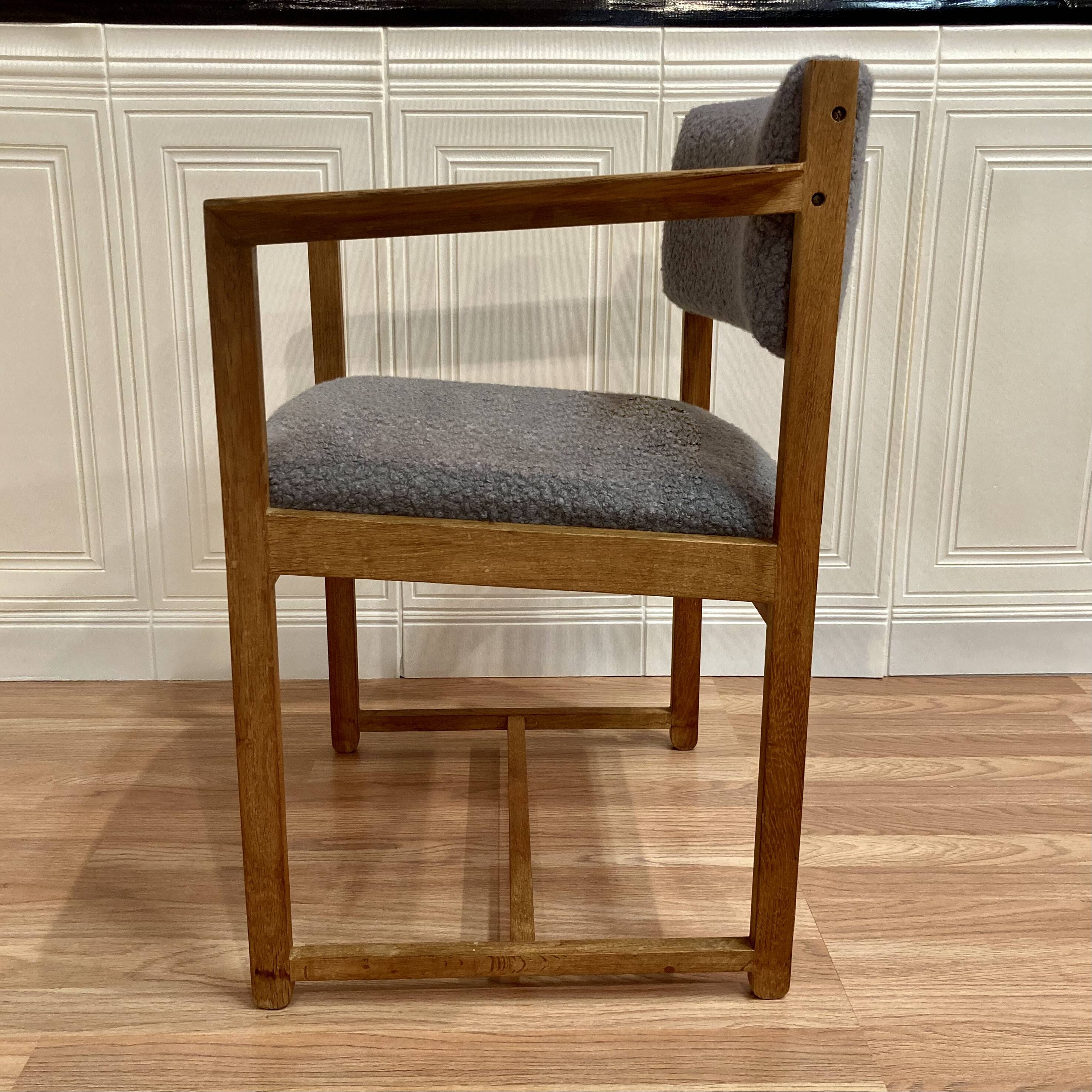 Armchair stamped "Scandinavian Design" 1950.