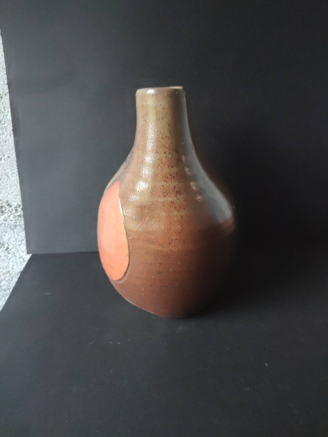 Vintage 1970s art ceramic owl – In the style of Georges Martin