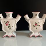 Pair of old flower girls