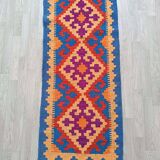 Handmade Persian Gashqaï corridor rug