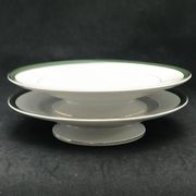 Plates on pedestal nineteenth century Villeroy and Boch