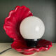 Lampe veilleuse coquillage perle vintage