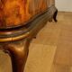 Rounded Walnut Burl Double Bed, 1950s