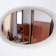 Vintage illuminated mirror, 87x57 cm