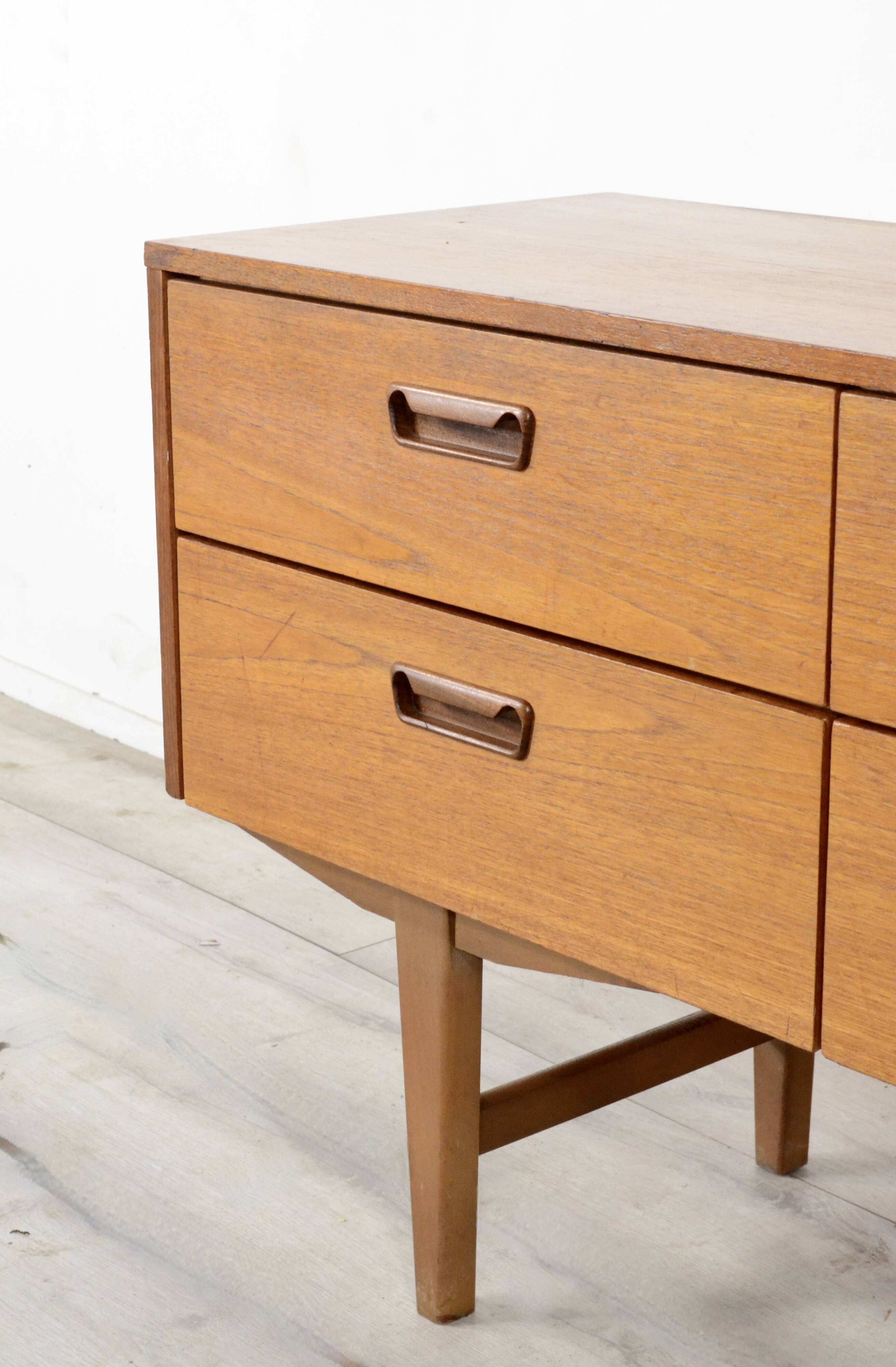 Midcentury Teak Sideboard / Dresser. Vintage Modern / Retro / Scandinavian.