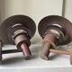 Pair of classic danish vintage  outdoor wall lamps in copper