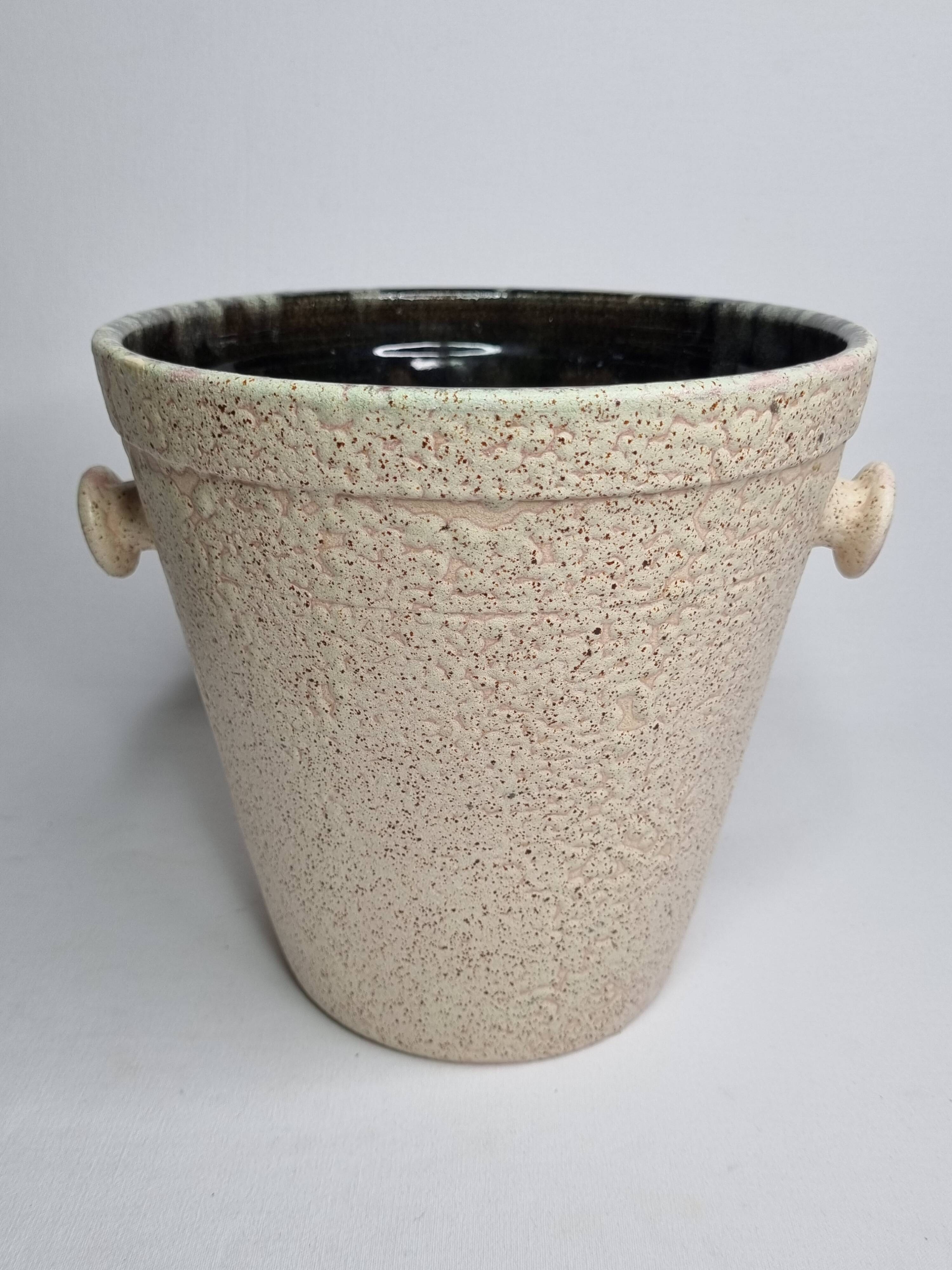 Accolay ceramic champagne bucket, 23 cm