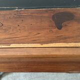 19th century walnut stepped desk