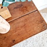 Old wooden coffee table