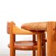 Set of 6 solid pinewood armchairs by Rainer Daumiller for Hirtshals Sawmill