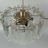 60s 70s ceiling lamp chandelier Kinkeldey Germany