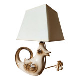 Ceramic bird lamp W-Germany