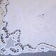Drap ancien brodé 310 x 230