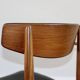 Set of 6 Scandinavian vintage teak chairs HW Klein 1960