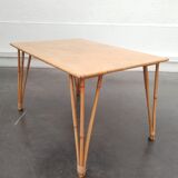 Bamboo dining table
