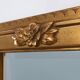 20th Century rectangular Deknudt Gilt Resin Mirror, Belgium