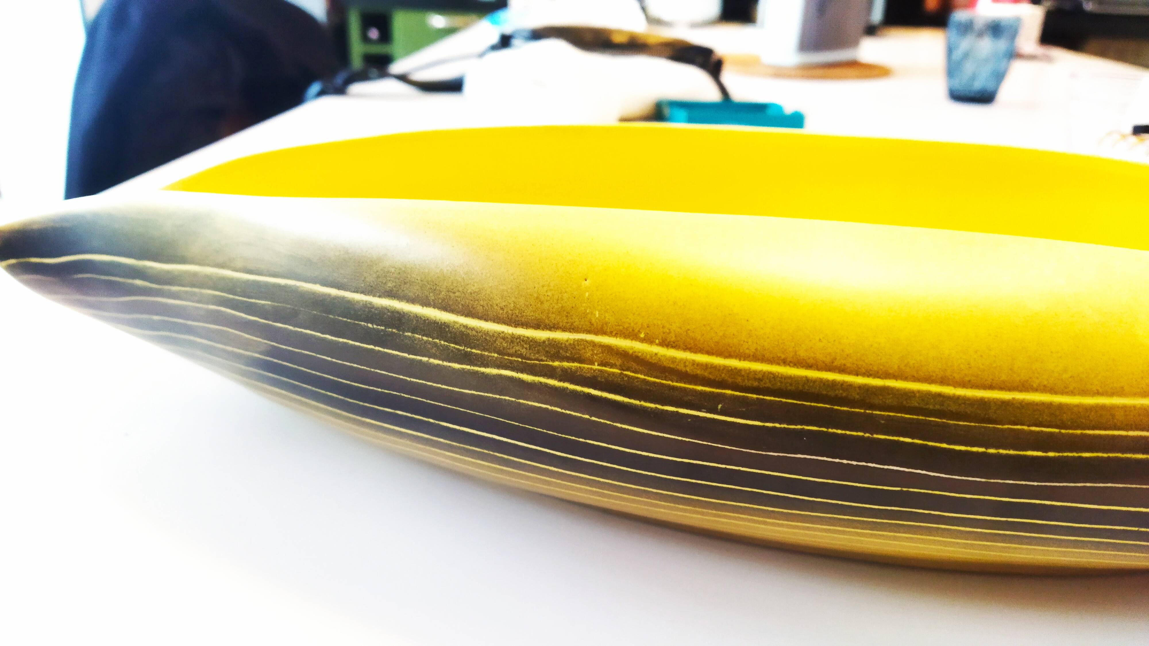 Set of three 1950s paddle cups