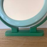 Vintage two-tone swivel mirror