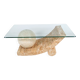 Mactan Stone Coffee Table by Magnussen Ponte, 1980s