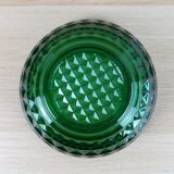 Saladier en verre vert