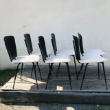 6 vintage chairs 1960