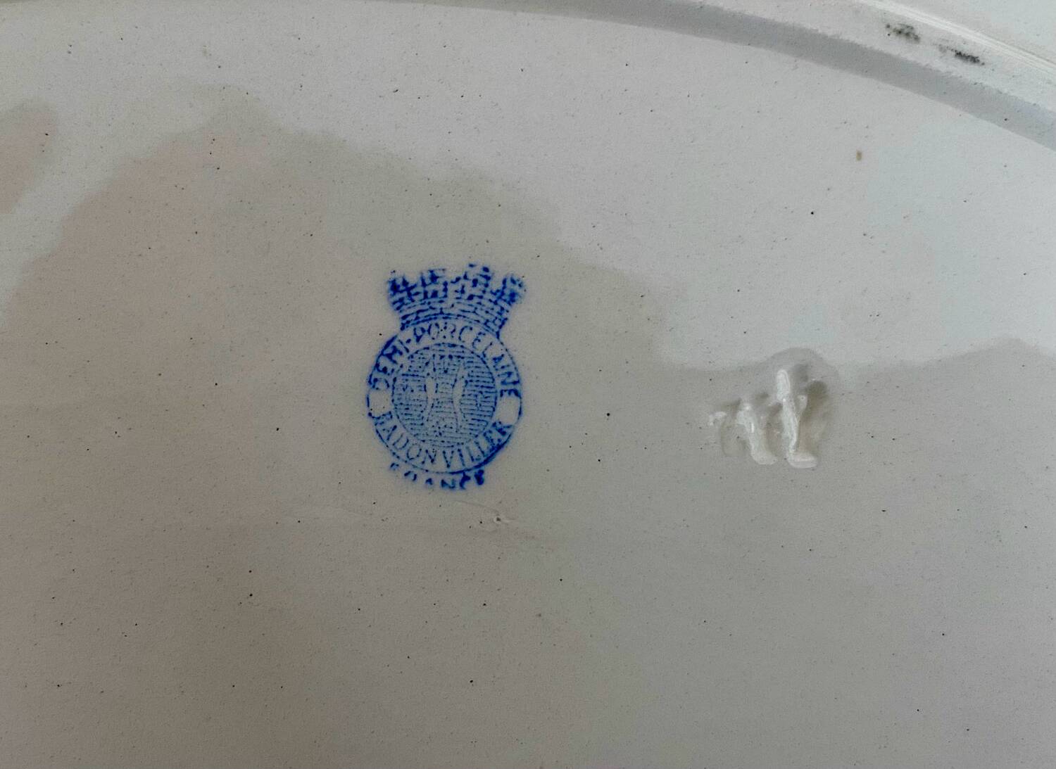 Plat oval Badonviller