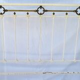 Old wrought iron bed