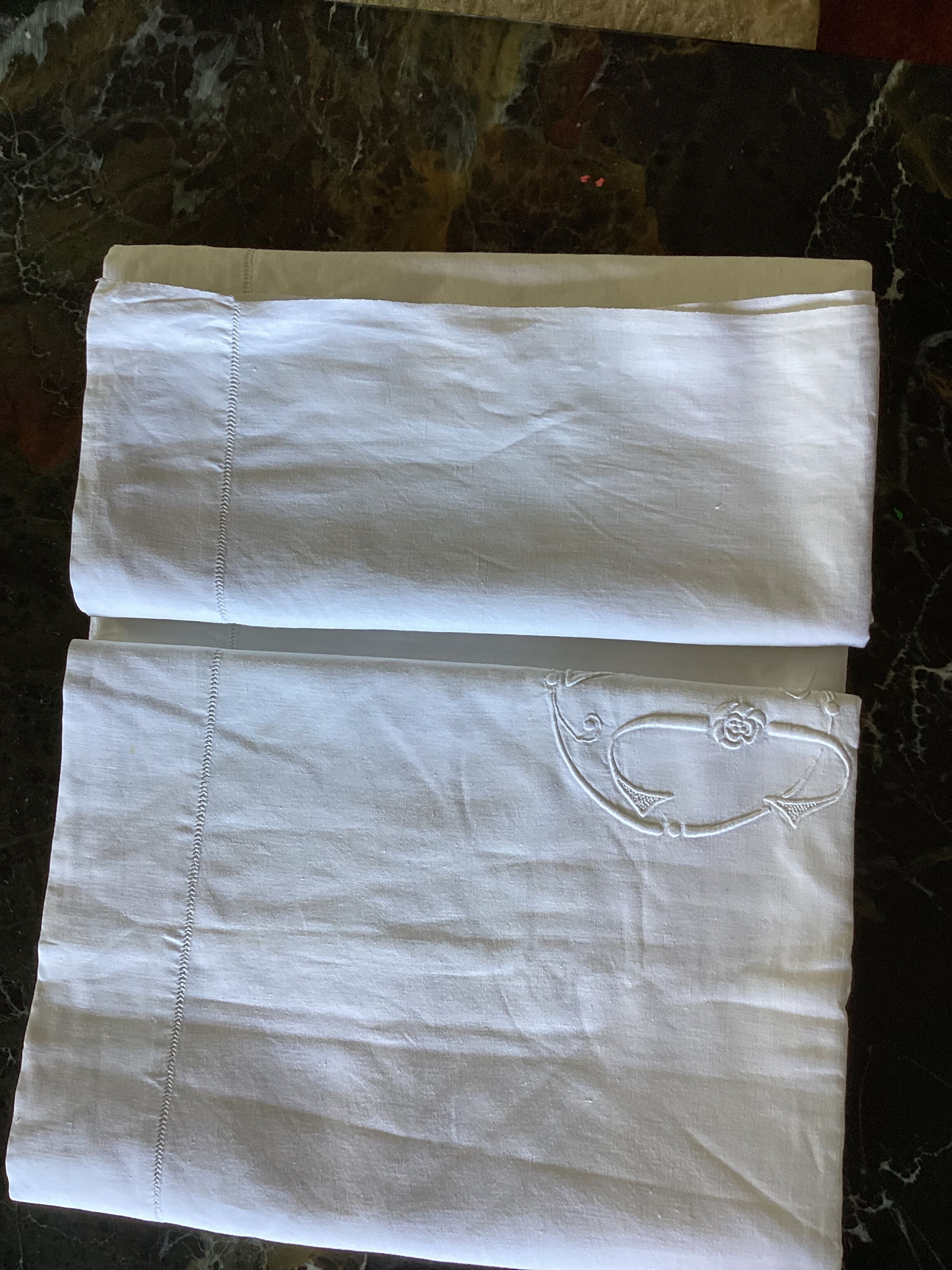 Linen and cotton sheet