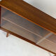 Vintage teak display cabinet sideboard shelf 60s midcentury