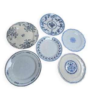 Lot assiettes anciennes