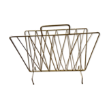 Gold metal magazine holder