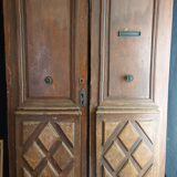 Porte d'entrée double