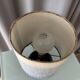 Vintage Mid-Century Studio Pottery Table Lamp – Signed JM – Blue Stoneware