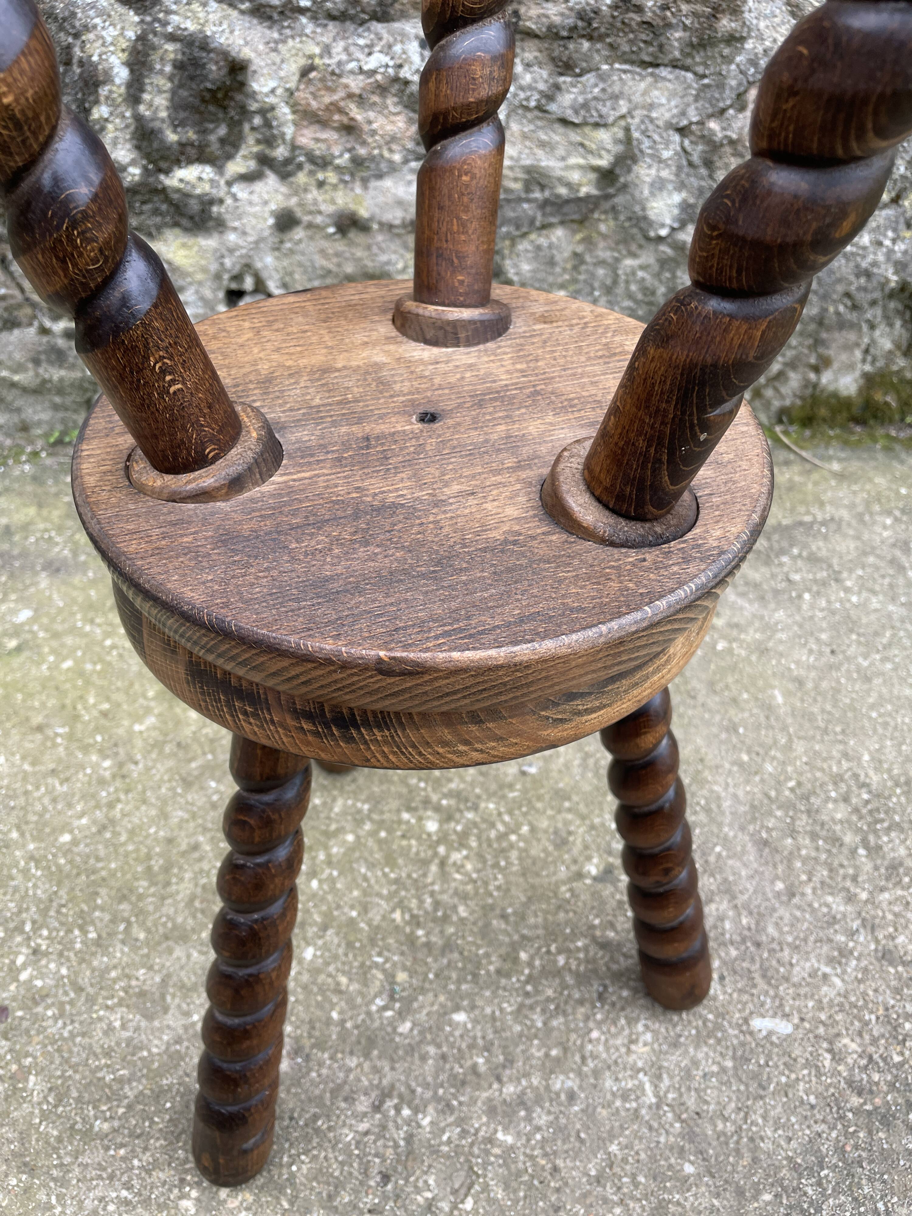 Pair of milking stools 1920