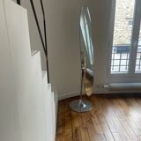 Space age standing mirror