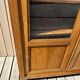 Walnut display cabinet