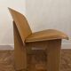 Chisel leather chaise lounge - Hay