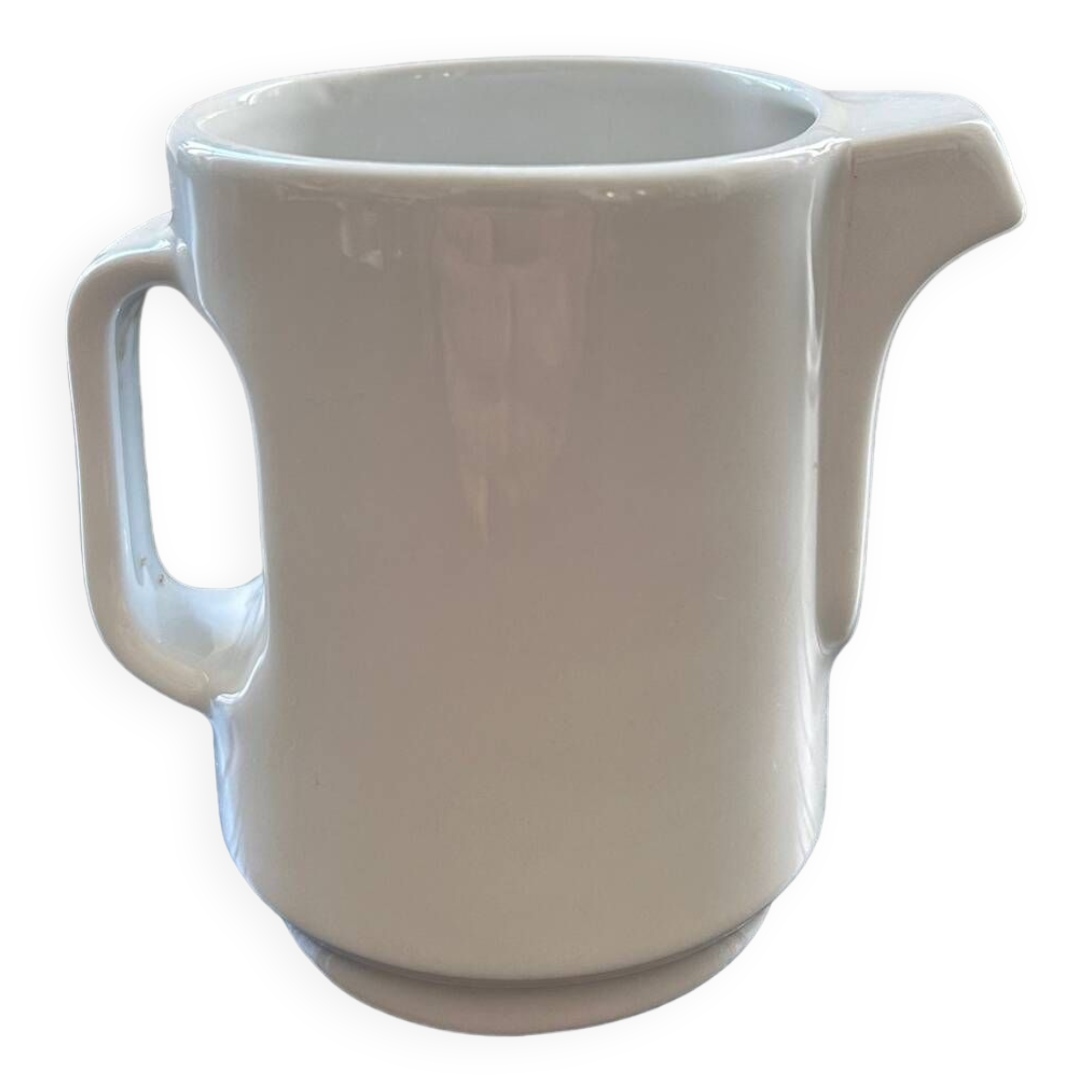 Crémier blanc design 70´s