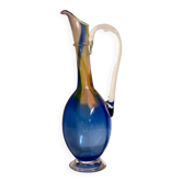 Blue carafe blown glass