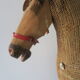 Toy wooden horse with horsehairs early 20th