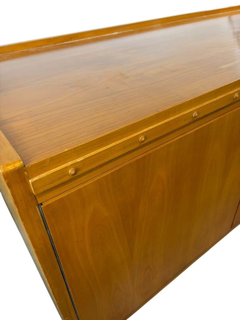 Buffet/wardrobe/vintage XL buffet in deep wood