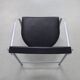 2 fauteuils postmodernes « Kokatu » en cuir par MA Ciganda pour Akaba, années 1980