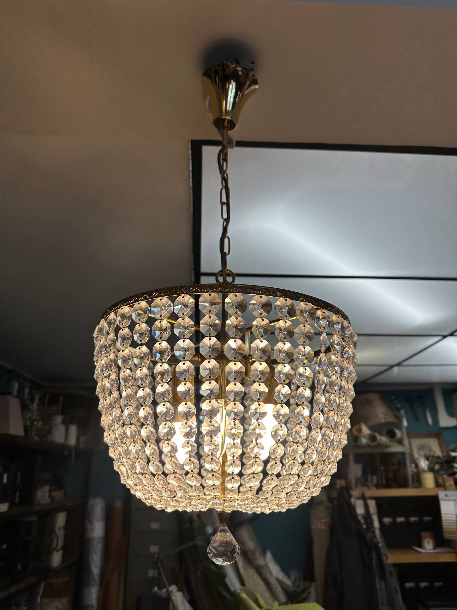 Chandelier with pendants
