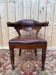 Fauteuil de bureau – Style Napoléon III – Chêne et cuir – XIXe s.