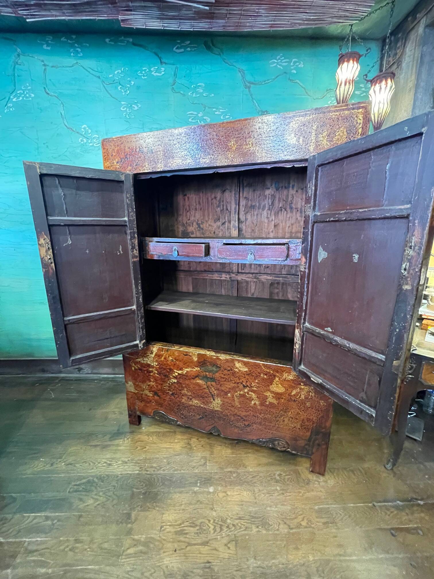 Antique Chinese wardrobe